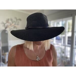 Premium Women Wide Brim Straw Hat with Band Sun Hat Fashion Hat Wedding Hat